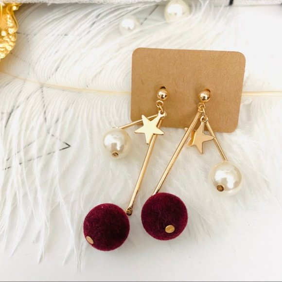 Myth X Dream Jewelry - LAST ONE 💖Star Pearl Cute Earrings